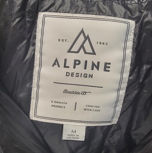ALPINE DESIGN  BOULDER CO PUFFER JACKET Size Med - Picture 3 of 10